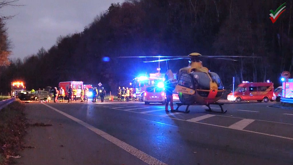 [RTH im Einsatz] Verkehrsunfall mit tödlich verletzter Person in Gevelsberg auf der Eichholzstraße