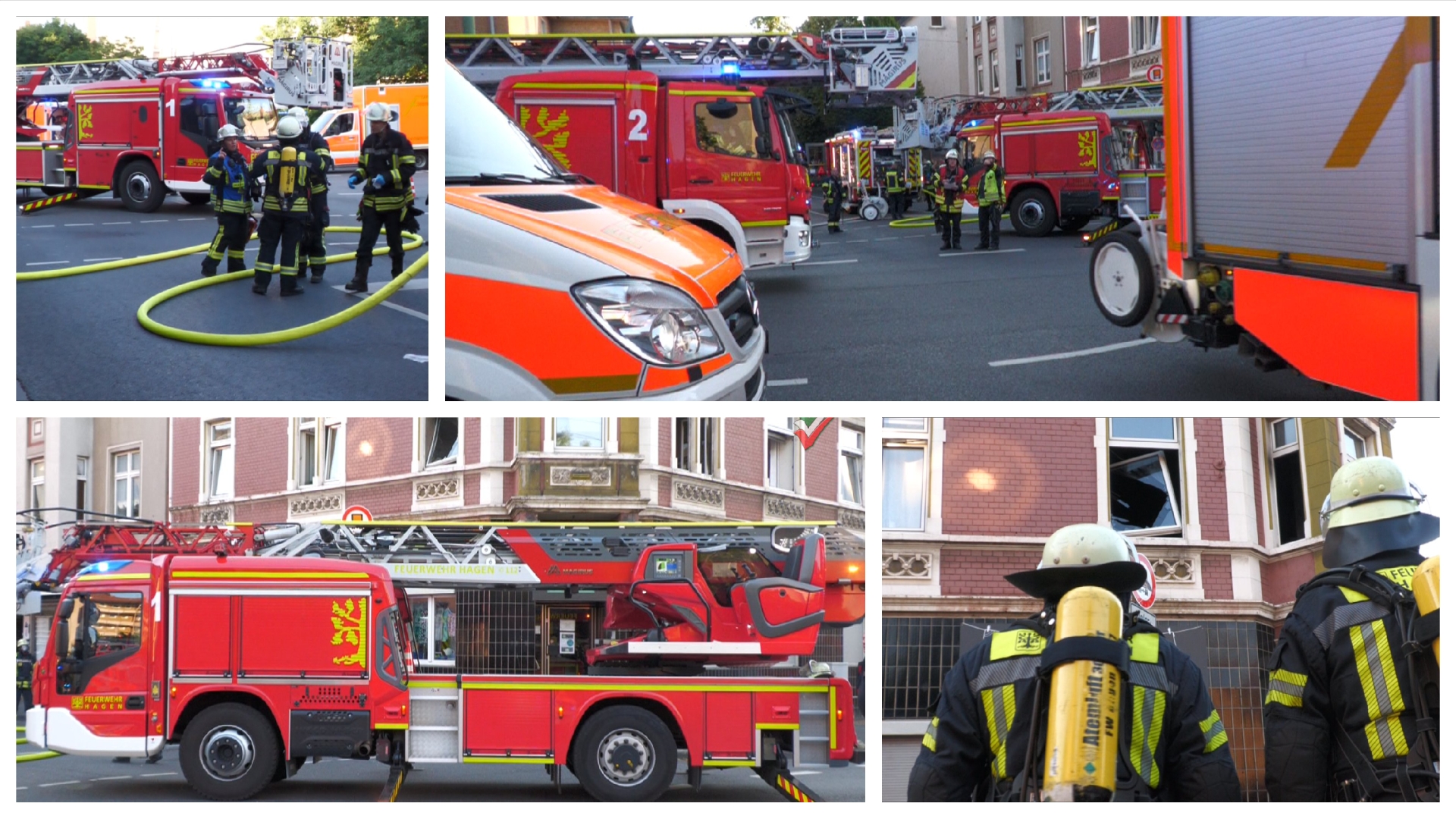 Zimmerbrand in Hagen schnell gelöscht – Feuerwehr verhindert Schlimmeres