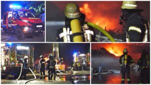 2026 06 28 🔥🚨 Feuerwehrgroßeinsatz in Glutnacht – Schrotthaufen brennt in voller Ausdehnung – NINA WarnApp